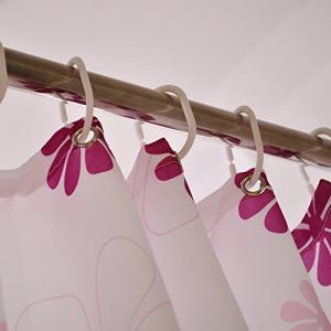 お花のかわいいシャワーカーテン ユニットバス ...の詳細画像2