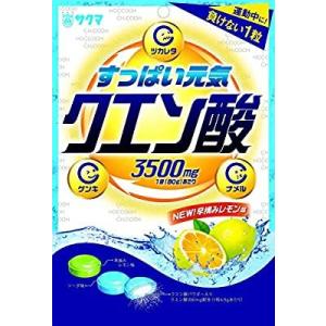 サクマ製菓 クエン酸キャンディー 80g×6袋