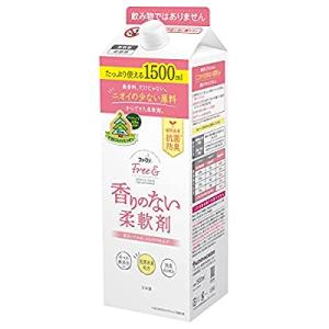 ファーファ フリー＆ 柔軟剤 無香料 詰替 1500ML