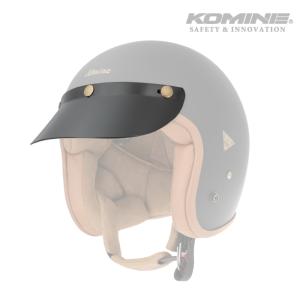 【週末限定値下】KOMINE バイザー付きヘルメット jline_01-155-gold