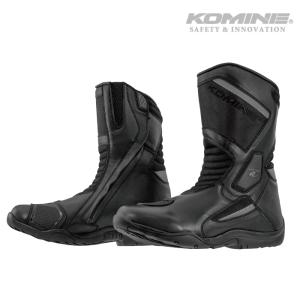 未使用 KOMINE コミネ バイク用ブーツサイドジッパー 27.0 k520 コミネ ブーツ K520 サイドジッパーワイドブーツ KOMINE 05-113