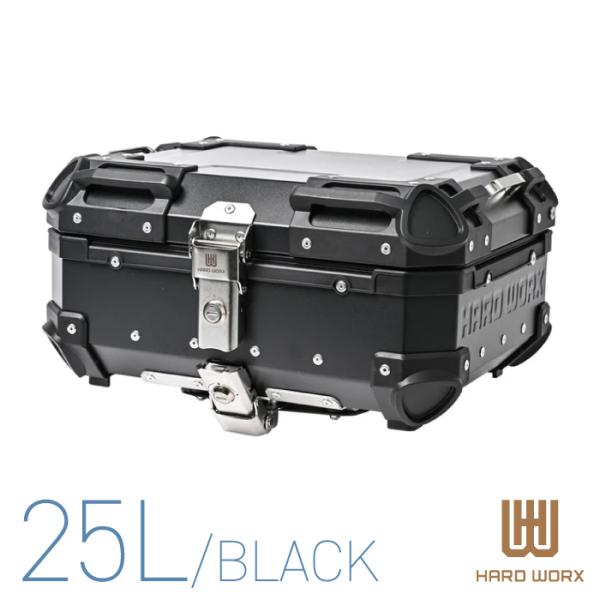 HXNE25B ハードワークス トップケース 25リットル ブラック HARD WORX 25L パ...