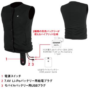 コミネ EK-108 エレクトリックインナー ...の詳細画像3