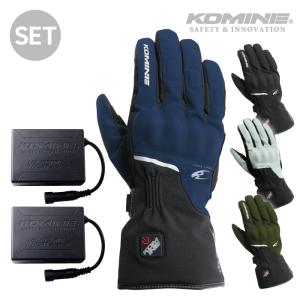 コミネ EK-207 7.4Vバッテリー (2個) & 充電器セット KOMINE 08 コミネ EK-207 7.4Vバッテリー (2個) & 充電器セット KOMINE 08