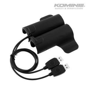 コミネ EK-313 USBグリップヒーター KOMINE 08-313 電熱 アクセサリー バイク 汎用｜jline