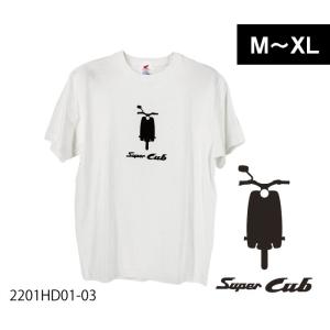 キャムショップ Tシャツ ホンダ スーパーカブ 昭和レトロ CAMSHOP 2201HD01-03