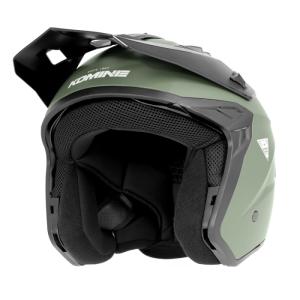 コミネ HK-173 ストリートジェットヘルメ...の詳細画像3