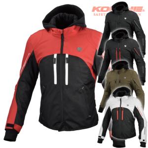 コミネ ジャケット JK-608 ハイプロテクトウインターパーカ KOMINE 07-608 バイク 防寒 CE規格パッド付 秋冬