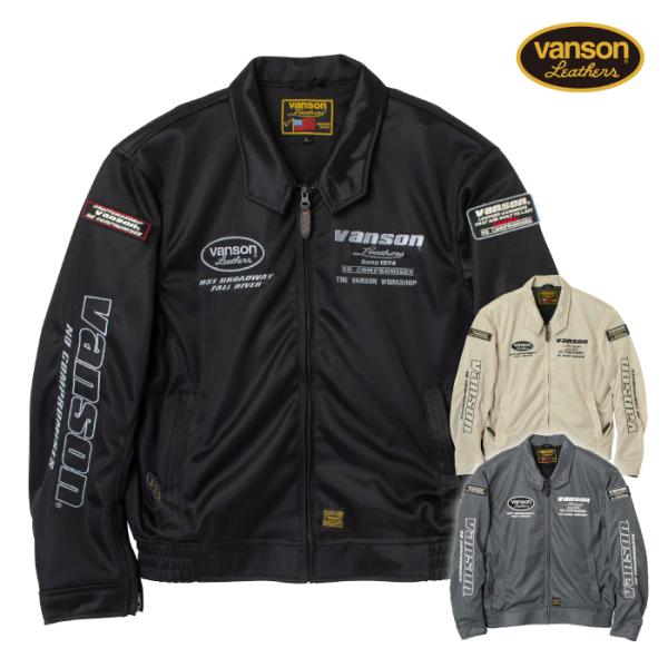 バンソン VS26103S メッシュスウィングトップジャケット VANSON バイク 2026年春夏...