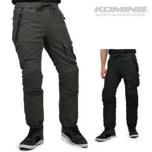 コミネ バイクパンツ PK-752 クールドライプロテクトジョガーパンツ KOMINE 07-752 バイク CE規格パッド付 春夏｜jline