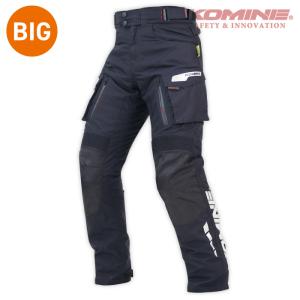 コミネ バイクパンツ PK-914 大きいサイズ 5XLB・6XLB ウインターパンツ ゲルマニア KOMINE 07-914  バイクパンツ 秋冬 防水 透湿 CE規格パッド付 サスペンダー