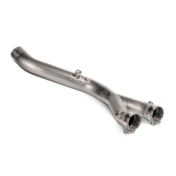 直送品 アクラポビッチ オプショナル リンクパイプ チタン ヤマハ MT-10 (22-24) バイ...