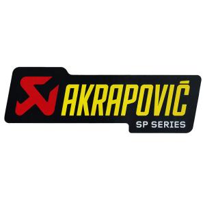 AKRAPOVIC（アクラポビッチ） 耐熱サイレンサー ステッカー 70X21mm
