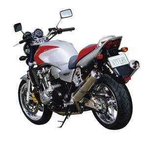 直送品 アールズギア ワイバン ツイン オーバルチタンポリッシュ ホンダ CB1300SF/SB 08-13 R's Gear HONDA WH09-02OT｜jline