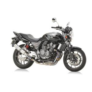 直送品 アールズギア ホンダ CB400SF/SB (18-) ワイバンクラシックR フルエキゾースト シングルタイプ チタンポリッシュ R's Gear HONDA MH34-S1CT｜jline