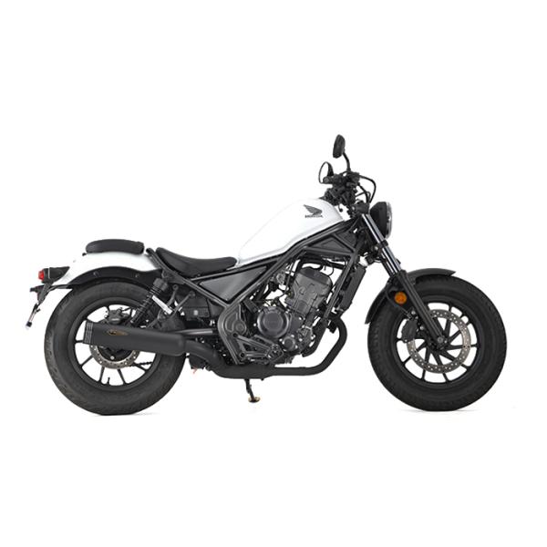 直送品 アールズギア ホンダ Rebel 250 (23-) ワイバンクラシック スリップオン ブラ...