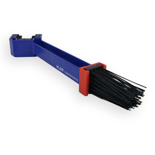 プロト ドライブチェーンブラシ（ブルー） ドライブチェーン PLOT PGR0014 バイク メンテ...