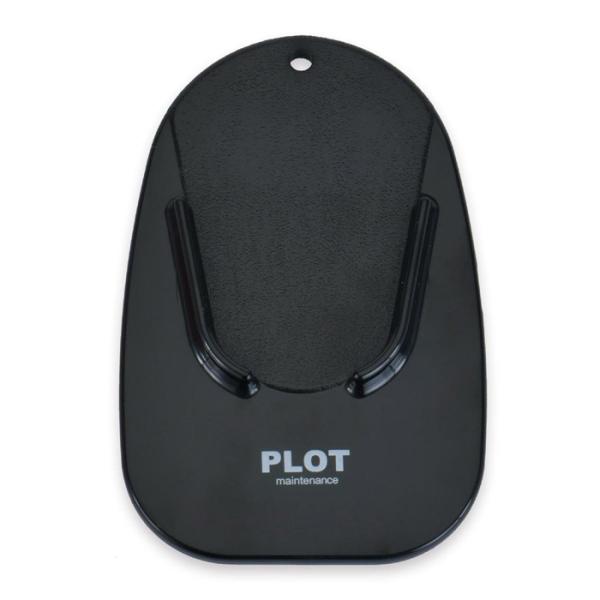 プロト サイドスタンドパッド（ブラック） サイドスタンドベースとして PLOT PGR0023 バイ...