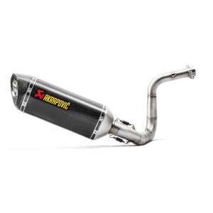 直送品 アクラポビッチ レーシングライン カーボン BMW G310R (17-23) G310GS (17-23) AKRAPOVIC BMW S-B3R1-RC/1｜jline