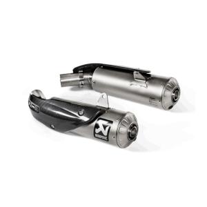 直送品 アクラポビッチ スリップオンライン チタン EC/ECE ドゥカティ SCRAMBLER11...