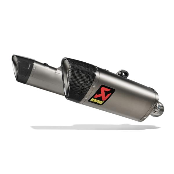 直送品 アクラポビッチ スリップオンライン チタン EC/ECE ドゥカティ HYPERMOTARD...