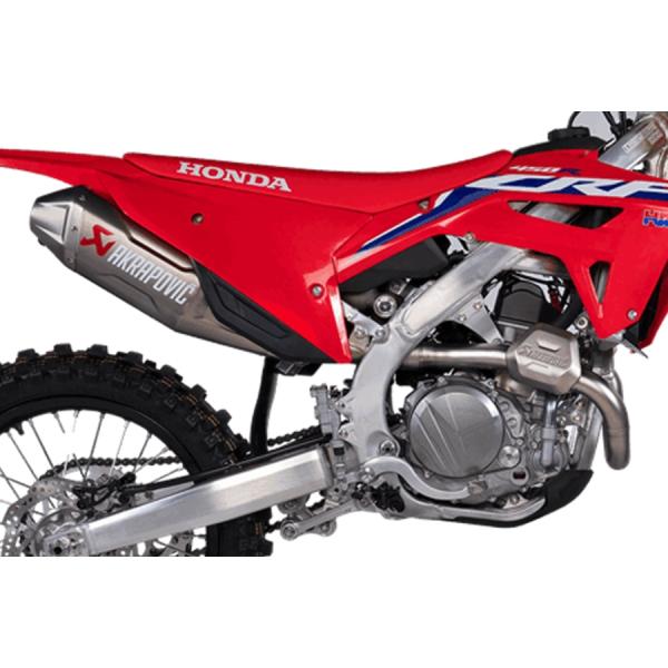 直送品 アクラポビッチ エボリューションライン チタン ホンダ CRF450R/RX (21-24)...