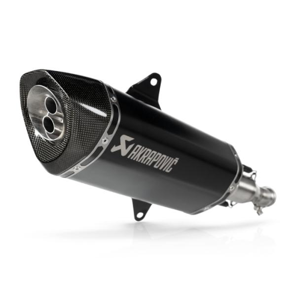 直送品 アクラポビッチ スリップオンライン チタン ブラック EC/ECE イタルジェット Drag...