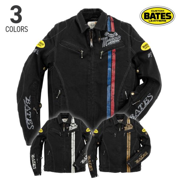 ベイツ SA-D2515VT ストレッチウォッシュデニムジャケット BATES バイク アメリカン