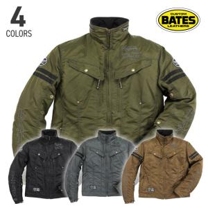 ベイツ SA-N2353 中綿入りナイロンジャケット BATES バイク ジャケット アメリカン 23-24年秋冬モデル｜jline