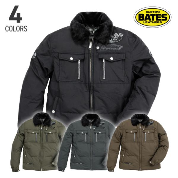 ベイツ SA-N2455 中綿入りナイロンジャケット BATES バイク ジャケット アメリカン