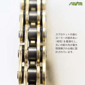 サンスター チェーン&スプロケット 3点セット...の詳細画像4