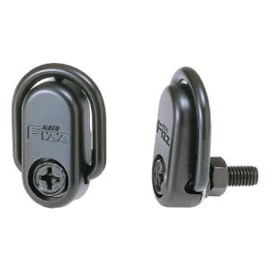 TANAX（タナックス） MOTO FIZZ カーゴフック 2個入り カラー ブラック