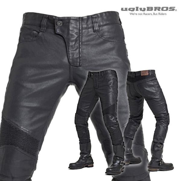 アグリブロス トリトン｜スリムストレートフィット CE規格パッド付 uglyBROS MOTO PA...
