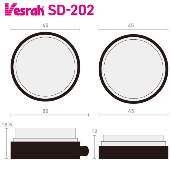 ベスラ SD-202 レジンブレーキパッド ビンテージ バイク ヤマハ FS1 50DX RD50 ...