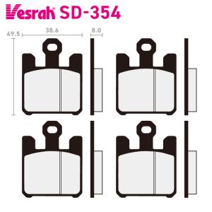ベスラ シンタードメタルディスクパッド VD-958JLの2個 楽天市場】ベスラ VD-958JL シンタードメタルパッド バイク BMW F850GS
