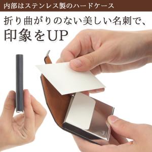 JMARS 名刺入れ メンズ レディース 木目...の詳細画像2