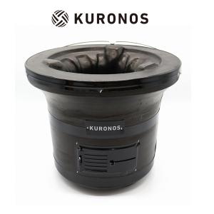 KURONOS クロノス 七輪 黒七輪 8.5号 クロノス 網付き