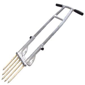 配送員設置 浅野木工所 スパナ付 アルミ 土起こし君 浅野式 農具 Rightpathadventures Com