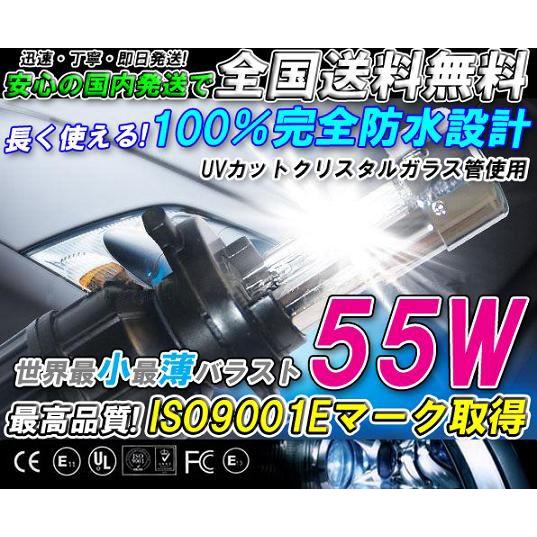 【高品質/最新HIDキット/55W/H7/薄型バラストタイプ】