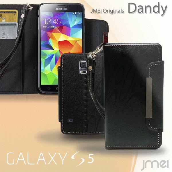 GALAXY S5 SC-04F SCL23 ケース レザー手帳ケース Dandy スマホ カバー ...