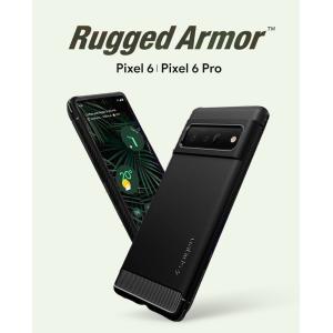 Pixel6 Pixel6 Pro ケース 衝撃吸収 TPU Spigen Rugged Armor Pixel5a Pixel4 Pixel4 XL ケース 超軽量 Google シンプル 衝撃吸収 グーグル ピクセル6 カバー