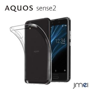 AQUOS sense2 ケース クリア tpu SH-M08 SH-01L SHV43 スマホケース android one S5 カバー マイクロドット加工 アクオス センス2 滑りにくい スマホカバー｜jmei