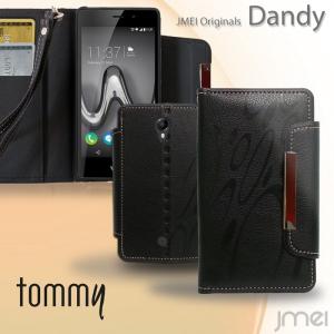 Tommy ケース レザー 手帳型ケース Dandy 手帳 スマホケース 全機種対応 Wiko トミー simフリー カバー｜jmei