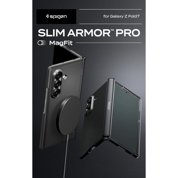 Galaxy Z Fold7 ケース ヒンジ保護 MagFit対応 耐衝撃 フルカバー 指紋防止 レ...
