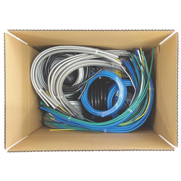 電気工事士 1種 実技 試験セット (3回練習分) 応援パックなし 全10問分の器具・電線 練習材料...