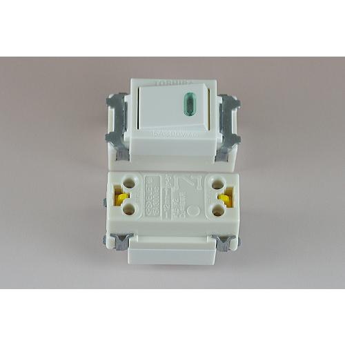 埋込連用タンブラスイッチ（位置表示灯内蔵）　NDG1321　東芝　【電気工事士試験材料】【バラ売り】