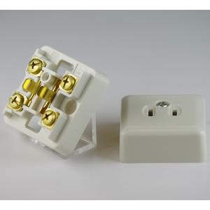 露出形コンセント　DC1121　東芝　【電気工事士試験材料】【バラ売り】