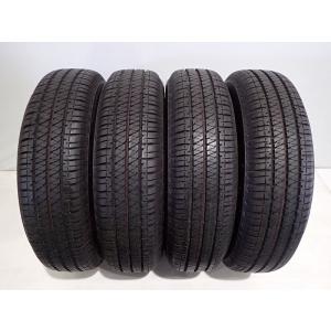 DUNLOP 中古 195/80R15 サマータイヤ 4本セット ダンロップ グラン 