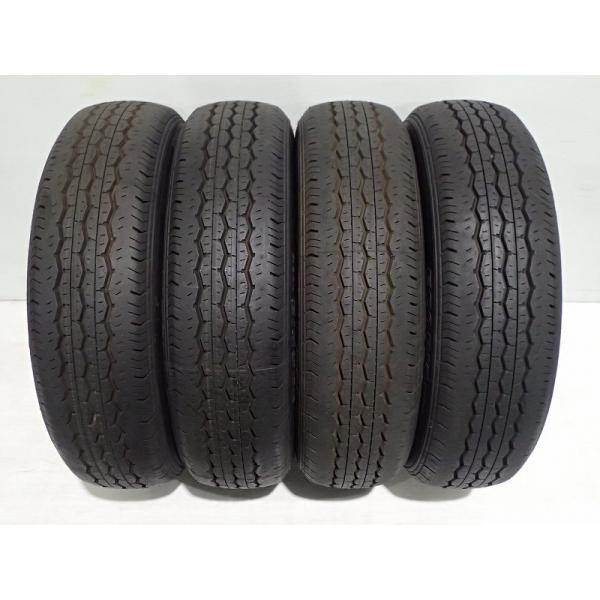 5/9〜15P15倍 中古 195/80R15 107/105NLT サマータイヤ 4本セット ブリ...