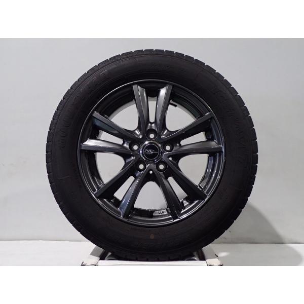 25〜31日P15倍 中古 185/65R15 スタッドレスタイヤホイール4本セット グッドイヤー ...